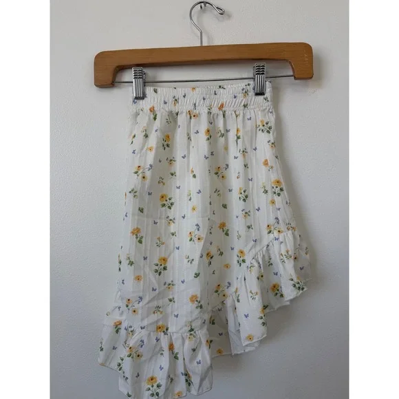 SHEIN Kids White & Floral Tank and Skirt Set – Size 6 Years – NWOT - Picture 4 of 5